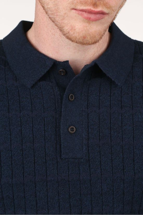 Haze & Finn Polo Mc15-0331 dark blue