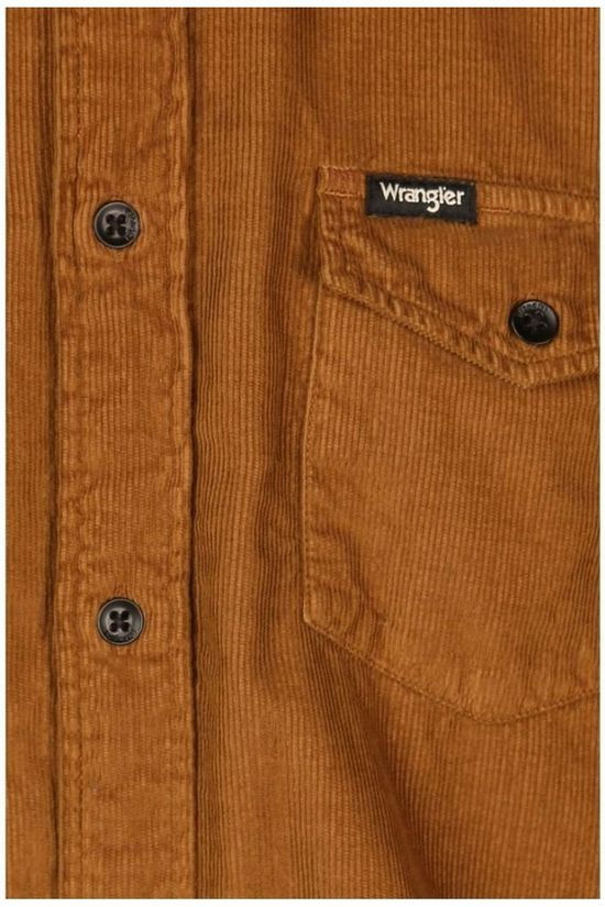 Wrangler Hemd Flap Camel Brown