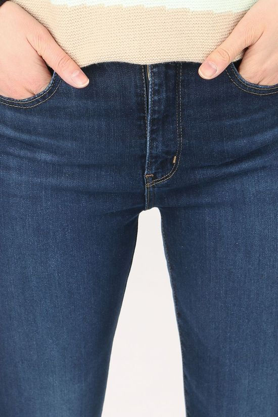 Levi's Jeans 724 High Rise Straight Dark Blue/Denim / Jeans