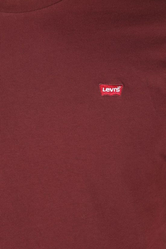Levi's T-Shirt Ss Original Hm Tee Bordeaux / Maroon