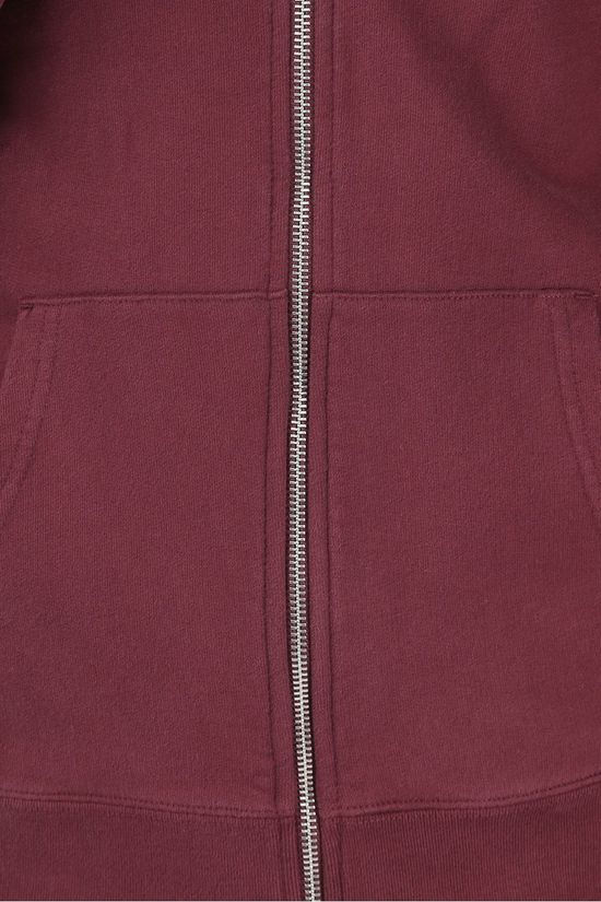 Levi's Cardigan New Original Zip Up Bordeaux / Maroon