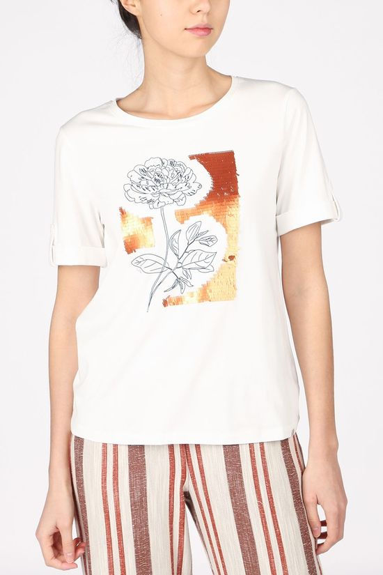 Terre Bleue T-Shirt Helena off white