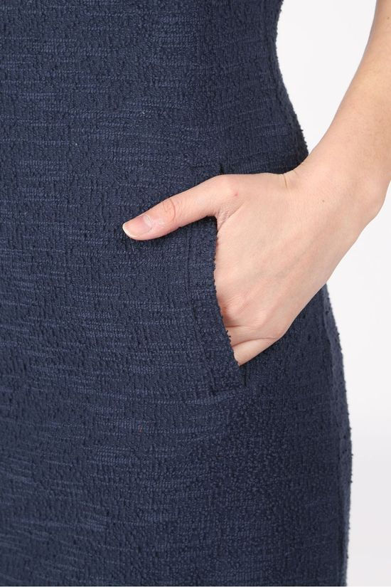 Terre Bleue Robe Helia Navy Blue