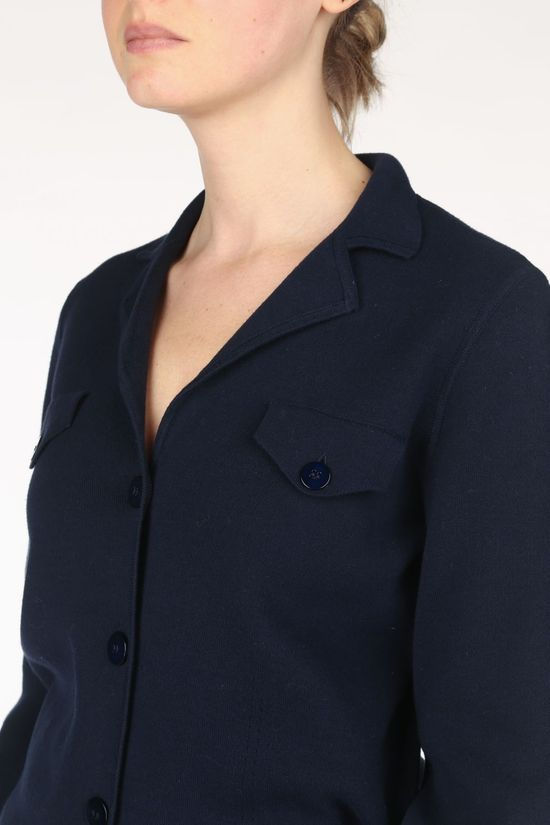 Terre Bleue Cardigan Anouk Navy Blue