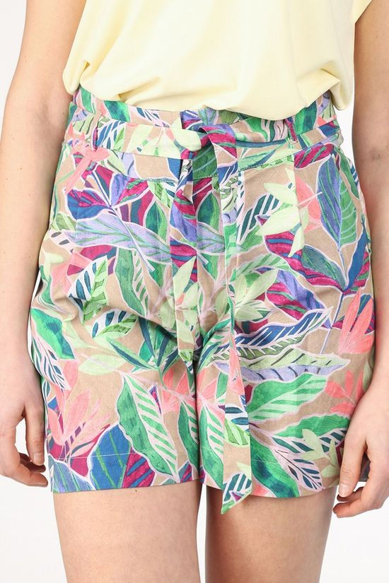 Terre Bleue Short Levine Lime Green/Fuchsia