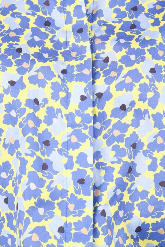 Terre Bleue Hemd Laura blue/yellow