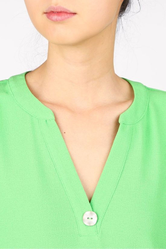 Terre Bleue Robe Leon Lime Green