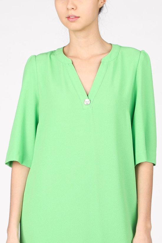 Terre Bleue Robe Leon Lime Green