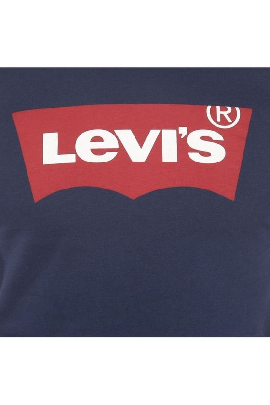 Levi's T-Shirt Graphic Set-In Neck dark blue