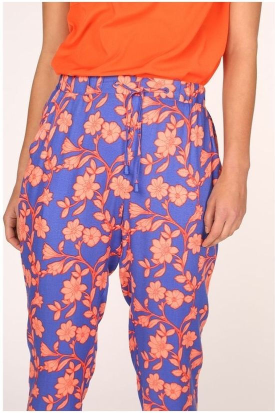 Vila Joy Broek Kinshasa-L-39-C royal blue/light pink