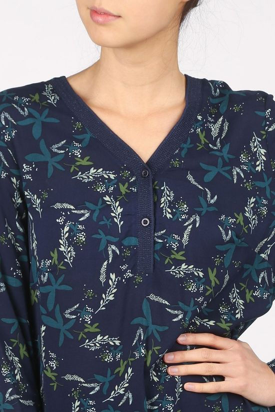 Vila Joy Blouse Baneberry-L-22-B Navy Blue
