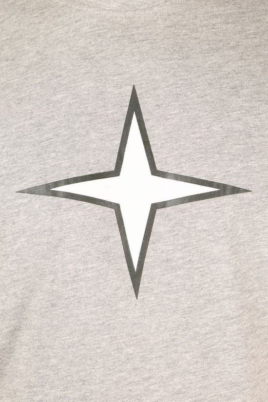 Haze & Finn T-Shirt Me-0011 Light Grey Marle