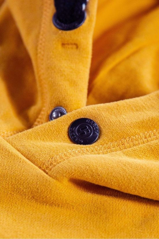 Garcia Pull T03664 Light Grey Marle/Yellow