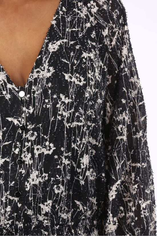 Inwear Robe Josetta Navy Blue/Ecru