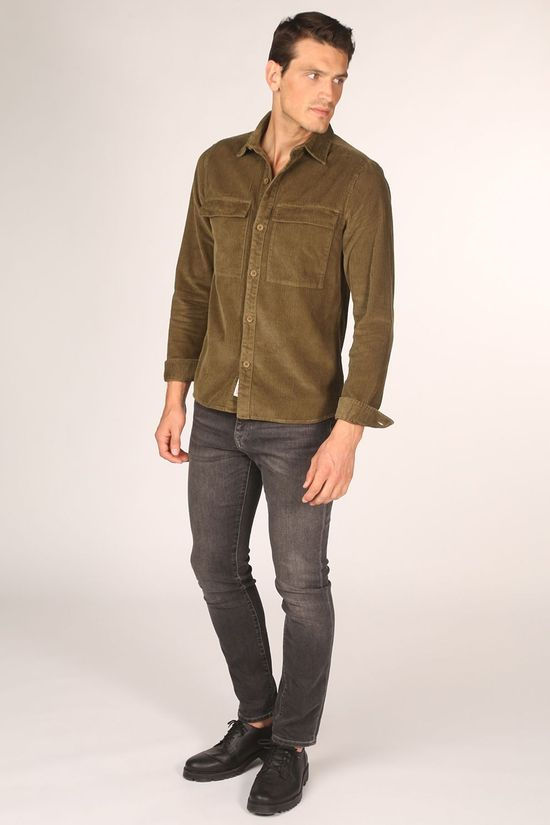 RVLT Chemise 3776 mid khaki