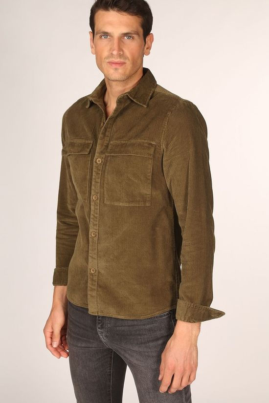 RVLT Chemise 3776 mid khaki