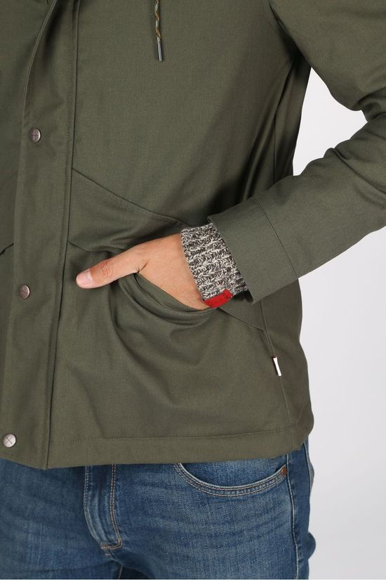 RVLT Manteau 7688 dark khaki