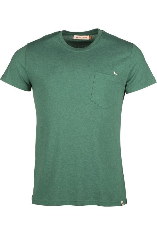 Revolution T-Shirt 1213Sea mid green