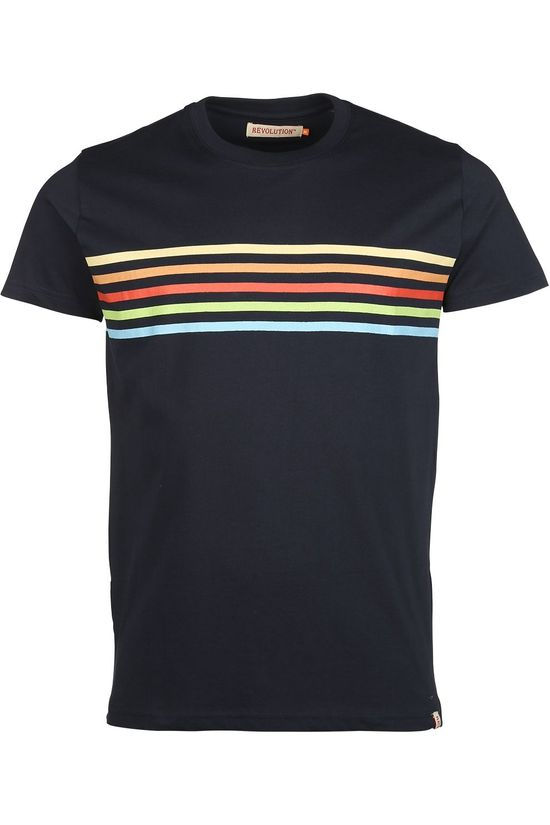 Revolution T-Shirt 1216Rai dark blue
