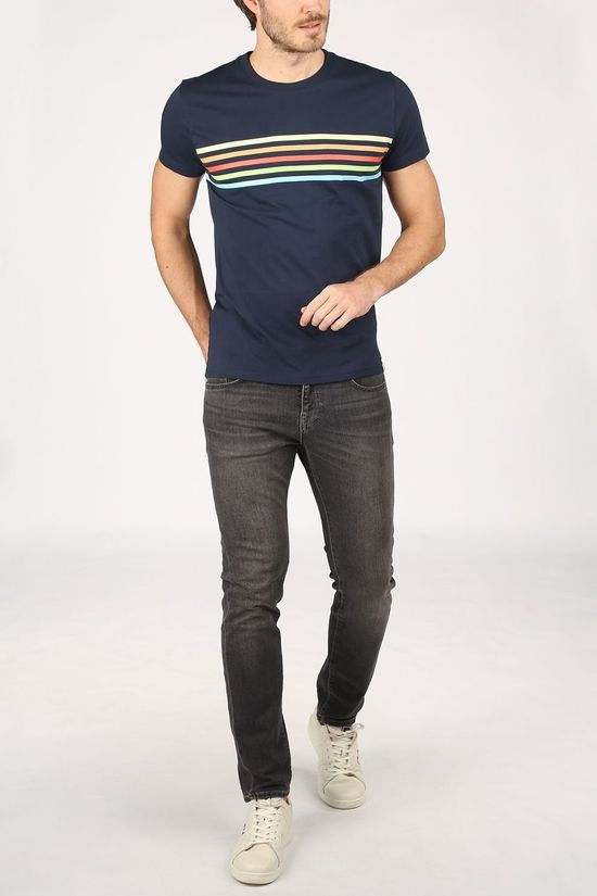 Revolution T-Shirt 1216Rai dark blue