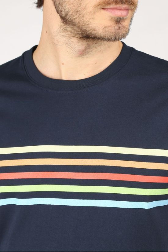 Revolution T-Shirt 1216Rai dark blue