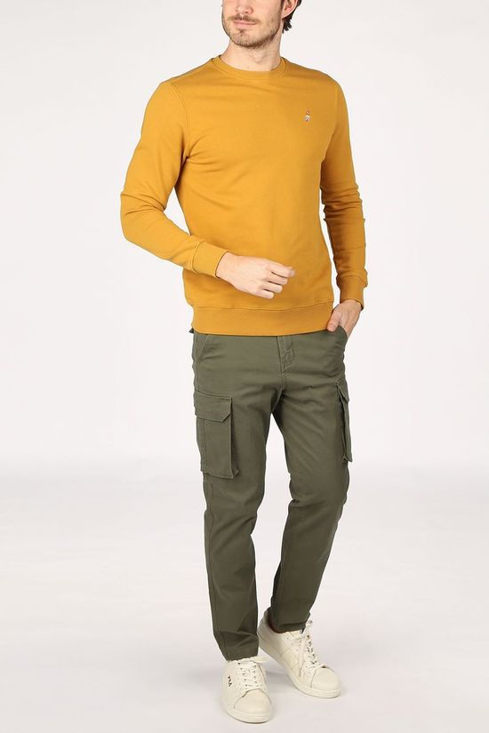 Revolution Trui 2668Pap dark yellow