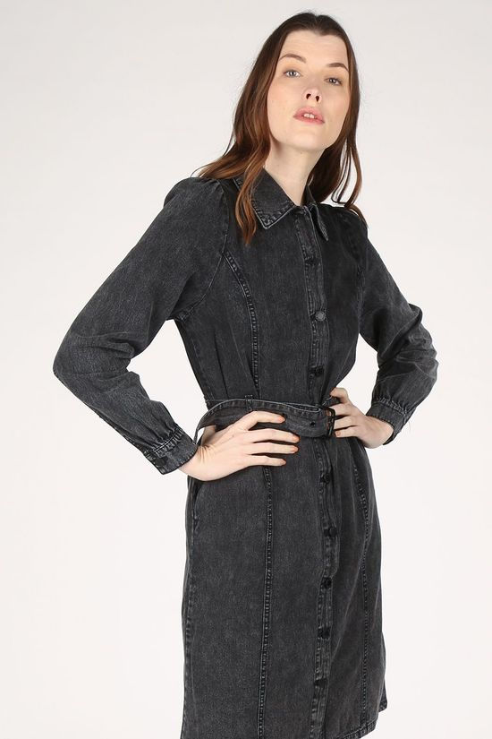 B.Young Robe Bykalika Puff Dark Grey (Jeans)