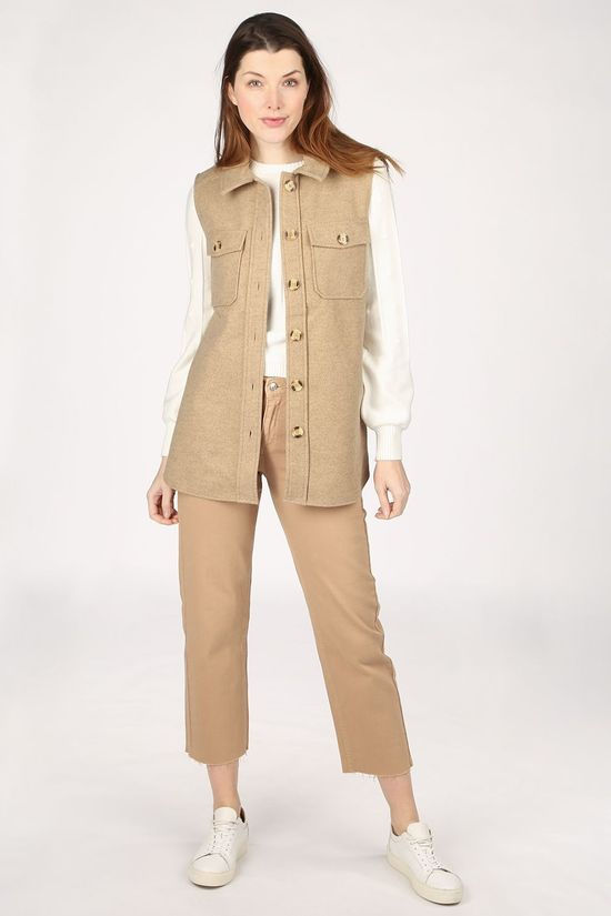 B.Young Cardigan Byasja Camel Brown