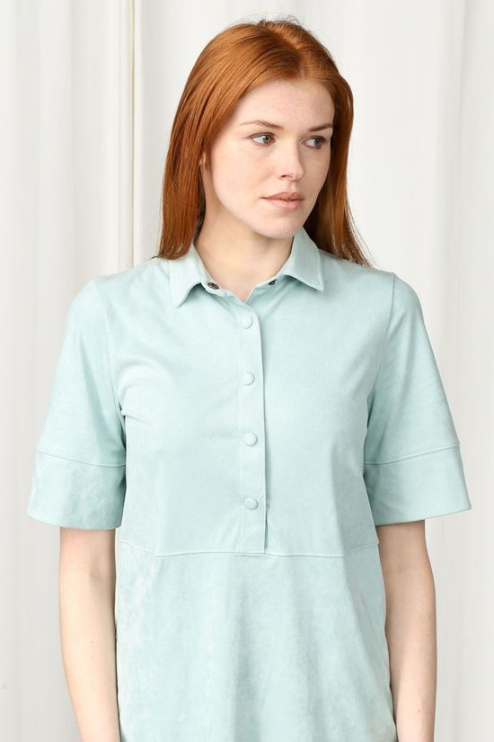 B.Young Robe Byregiza Placket light green