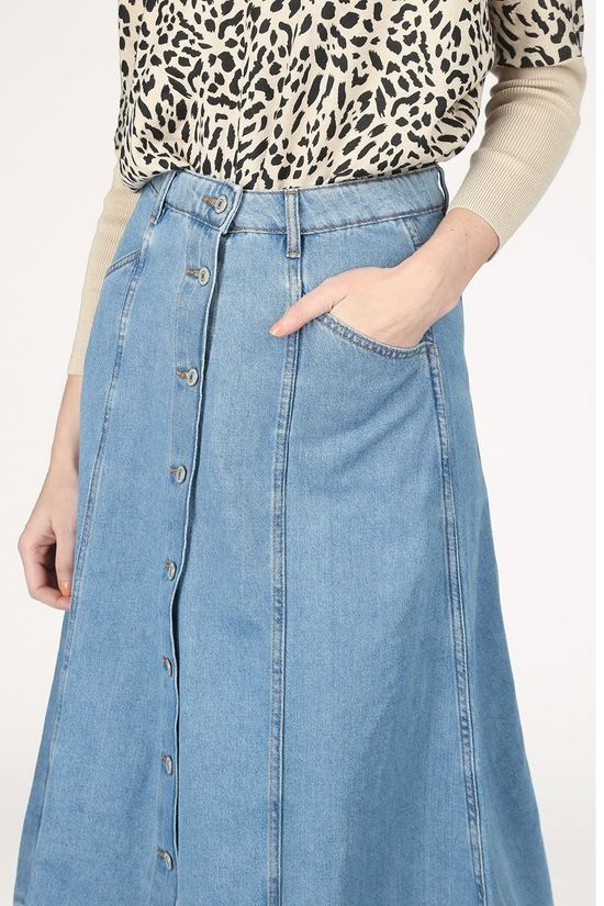 B.Young Jupe Bylyra Light Blue (Jeans)