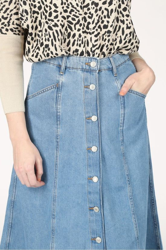 B.Young Jupe Bylyra Light Blue (Jeans)