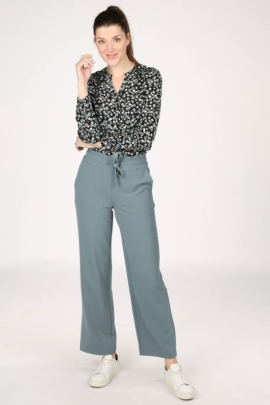 B.Young Blouse Byidra V Neck Black/Ass. Flower