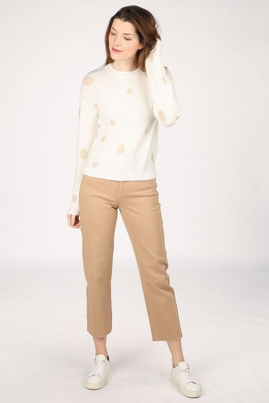 B.Young Pull Bymartine Dot Off White/Sand Brown