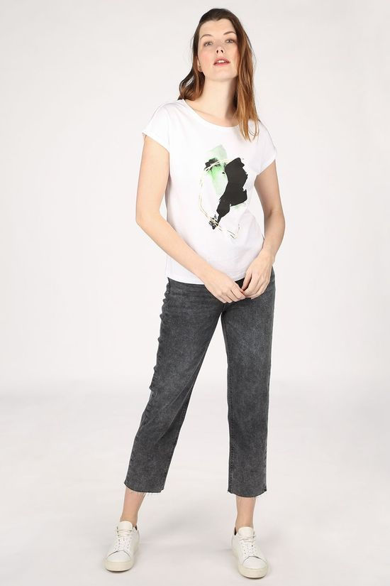 B.Young T-Shirt Bysanla Bath Off White/Black