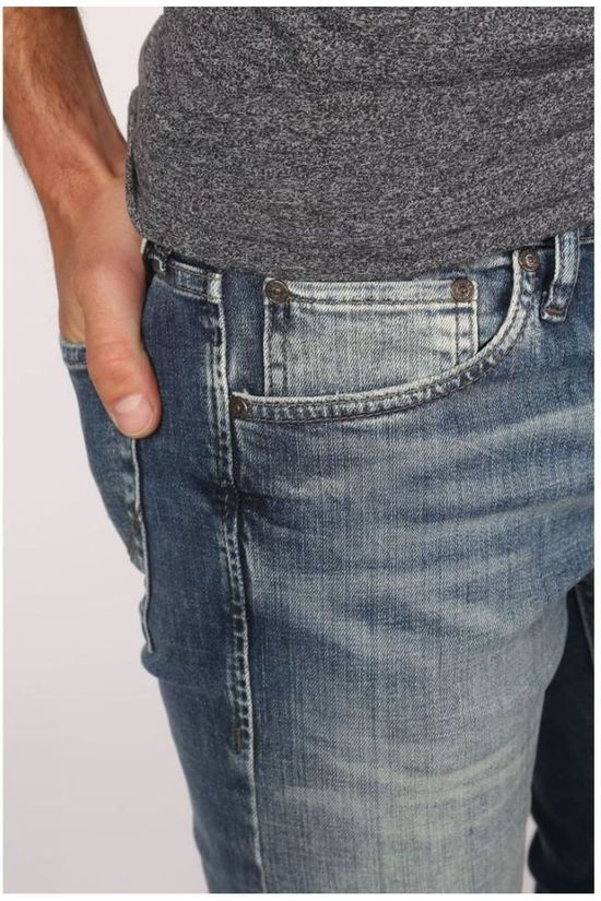 Jack & Jones Jeans Jjiglennor Mid Blue (Jeans)