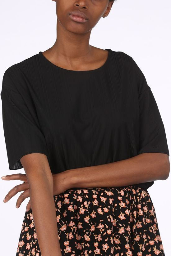 Moss Copenhagen T-Shirt Lina Li Ss Black