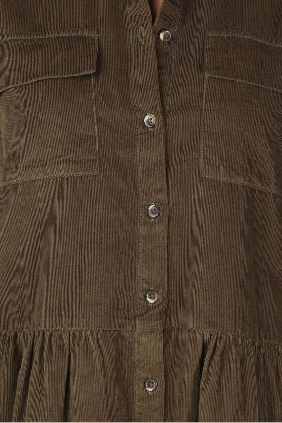 Moss Copenhagen Jurk Frea mid khaki