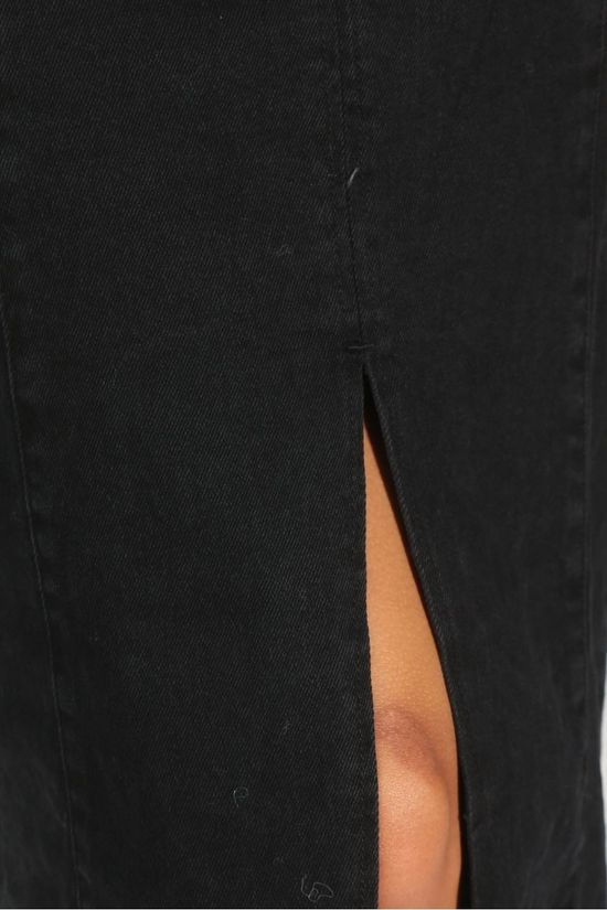 Moss Copenhagen Jupe Ebna Dark Grey (Jeans)