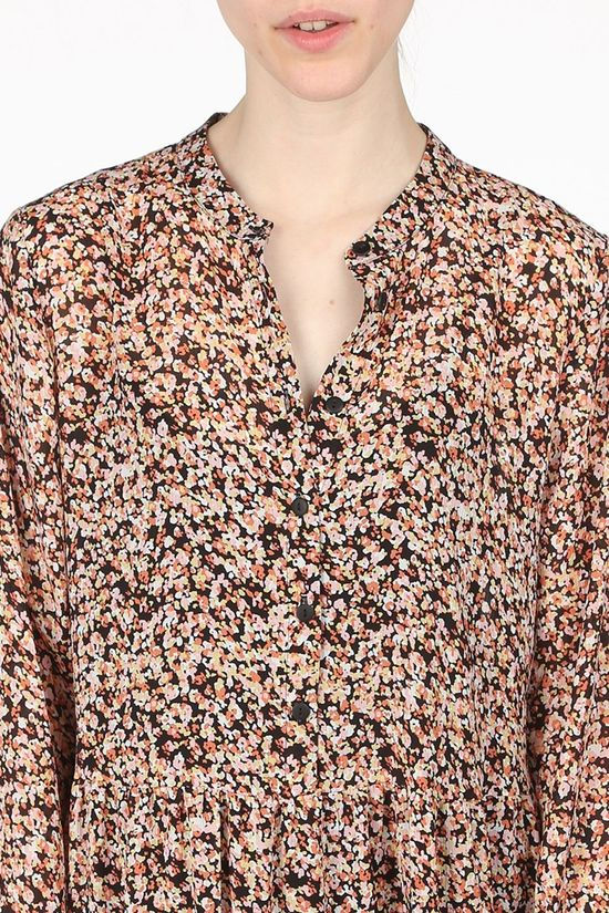Moss Copenhagen Robe Melira Rikkelie Maxi Black/Light Pink