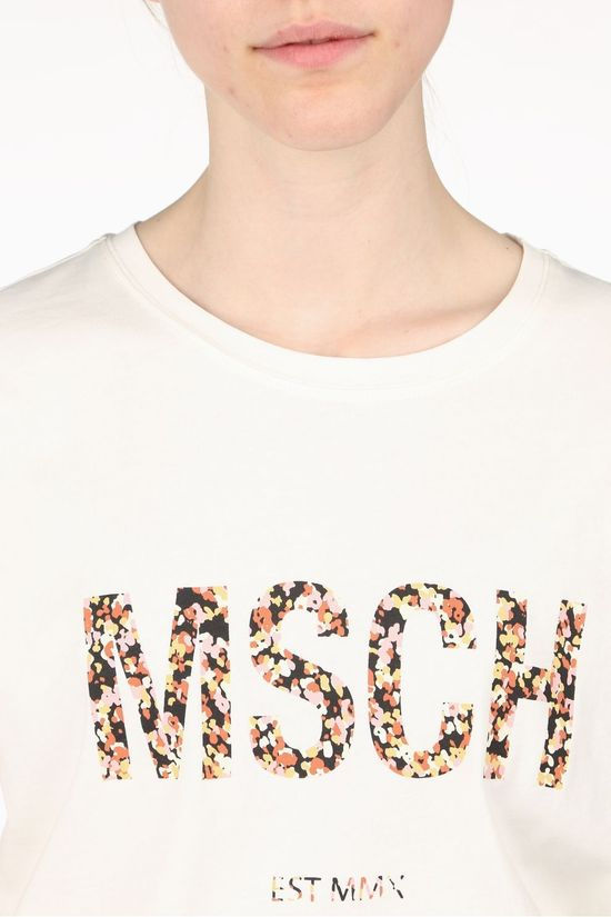 Moss Copenhagen T-Shirt Alva white/light pink