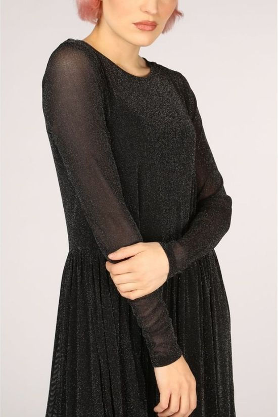 Soft Rebels Robe SbAlberte Midi Black