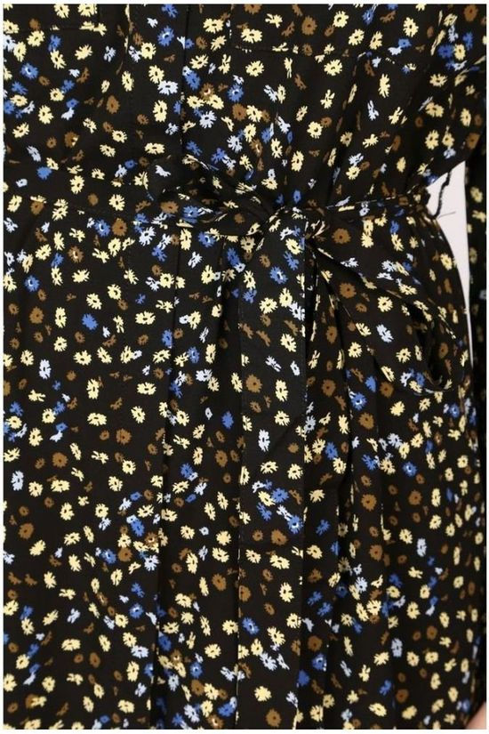 Soft Rebels Robe SbFlora Ls Long Black/Ass. Flower