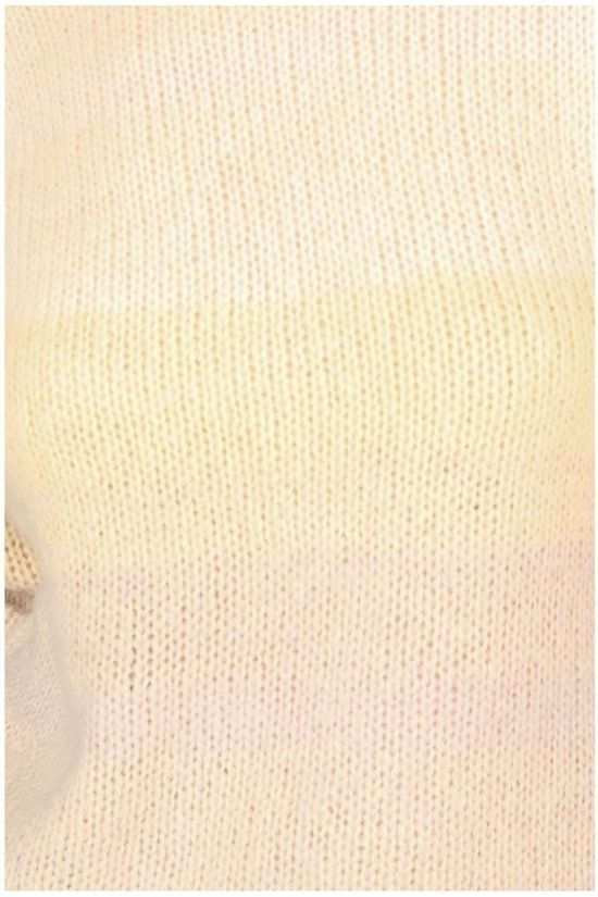 Soft Rebels Pull SbGradi O Neck light yellow/white
