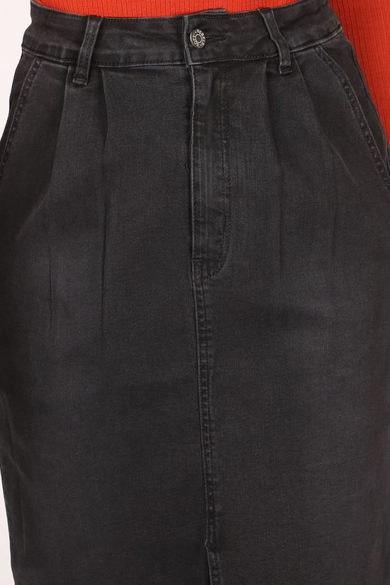 Soft Rebels Rok SbJanice Hw Black (Jeans)