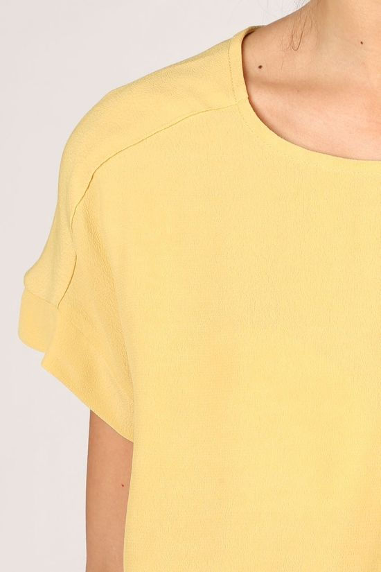 Soft Rebels Blouse SbQuinn Ss light yellow