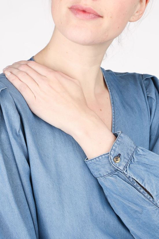 Soft Rebels Robe SbSasha Ls Wrap Mid Blue (Jeans)