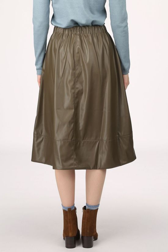 Soft Rebels Rok SbAlba Midi dark khaki