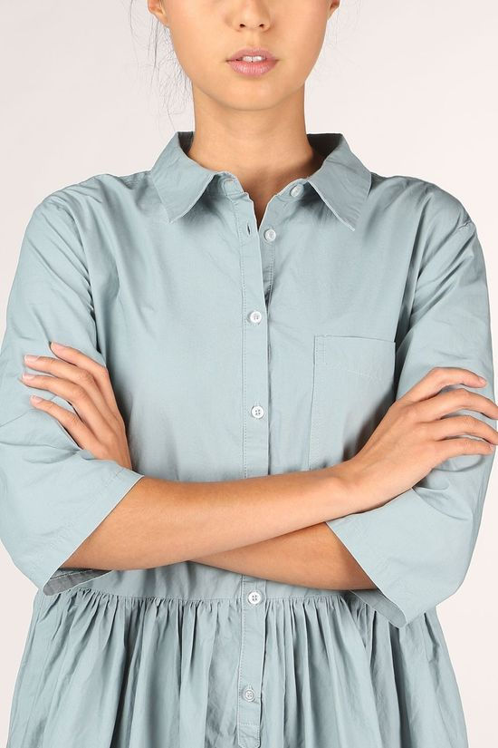 Soft Rebels Jurk SbLara Midi light blue