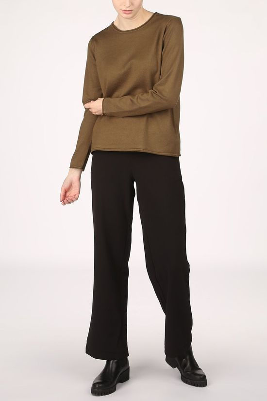 Soft Rebels Zara Oneck Knit dark khaki