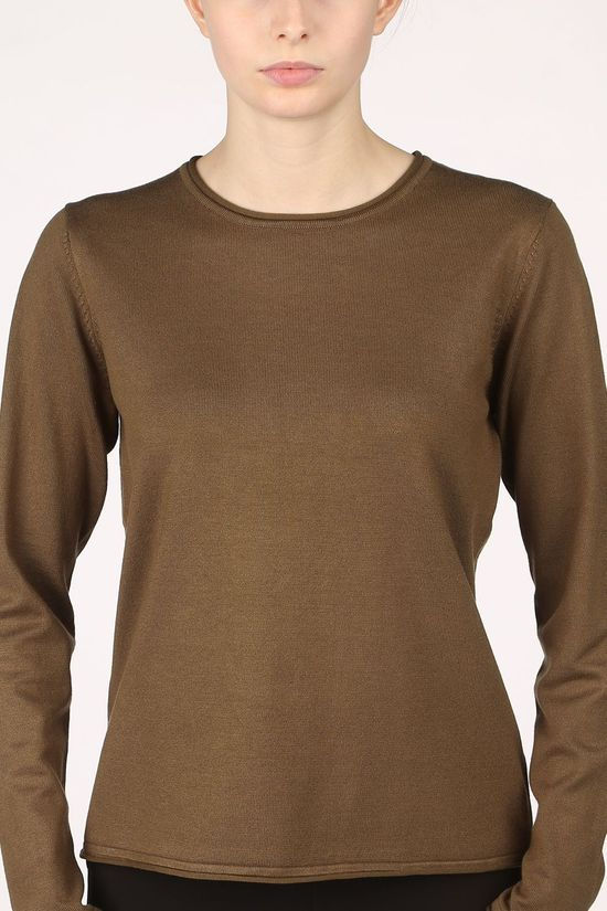 Soft Rebels Zara Oneck Knit dark khaki